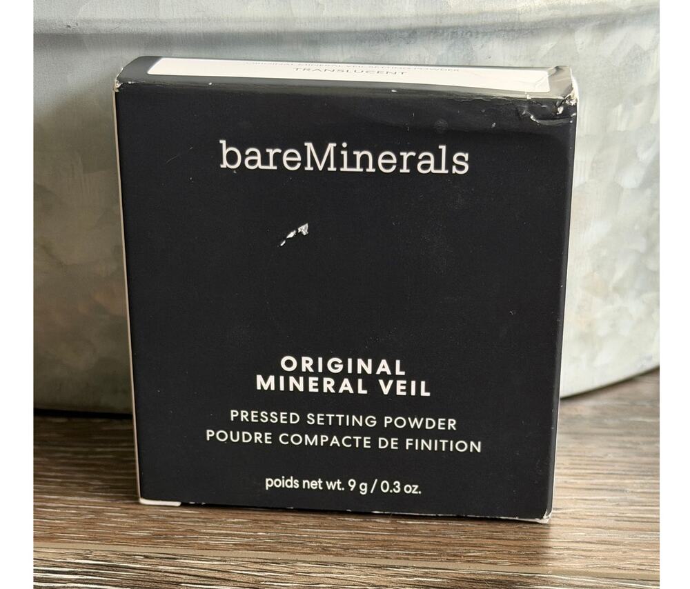 bareMinerals Original Mineral Veil Pressed Setting Powder 9g 0.3 Oz New